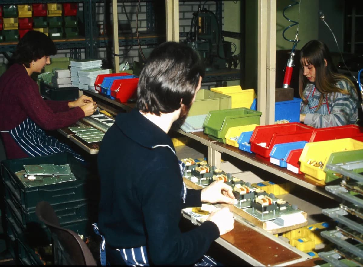 Pioneering in RFID technology & our first electronics department